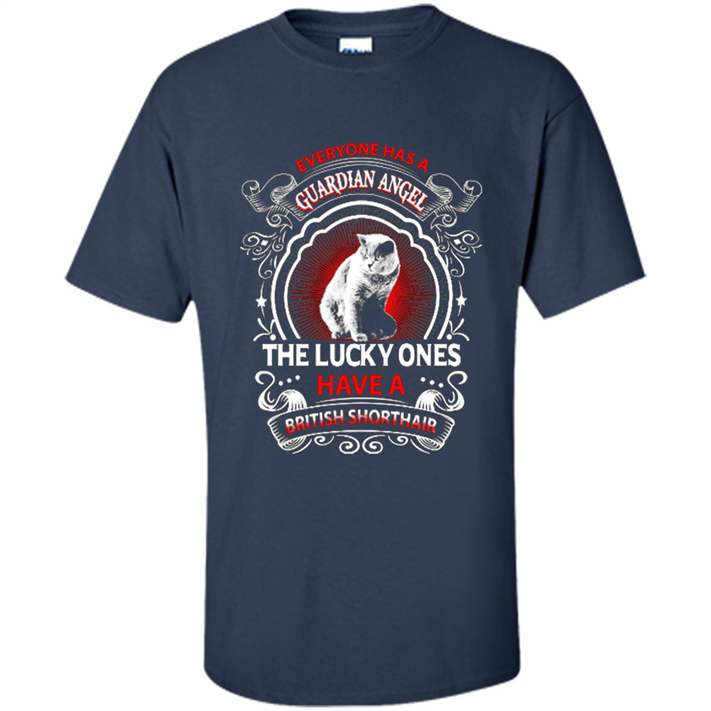 British Shorthair T-shirt The Lucky Ones Navy