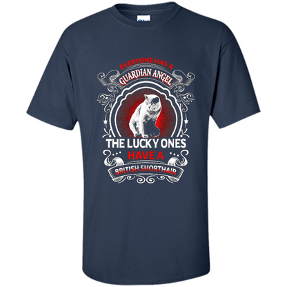 British Shorthair T-shirt The Lucky Ones Navy