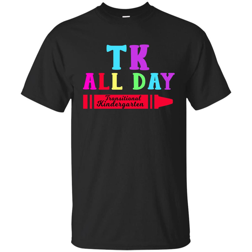 TK All Day Transitional Kindergarten T-shirt Black