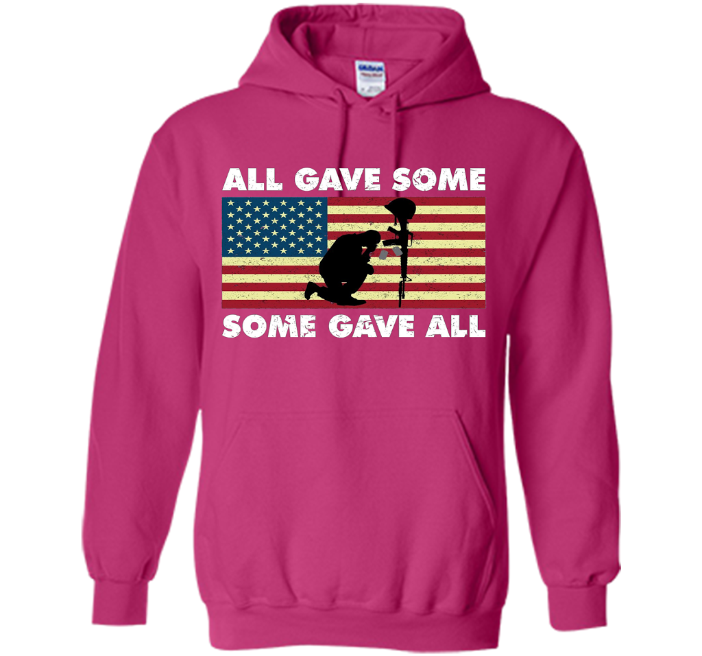 All gave some Some gave all T-Shirt Veteran &amp; Memorial's Day shirt Heliconia