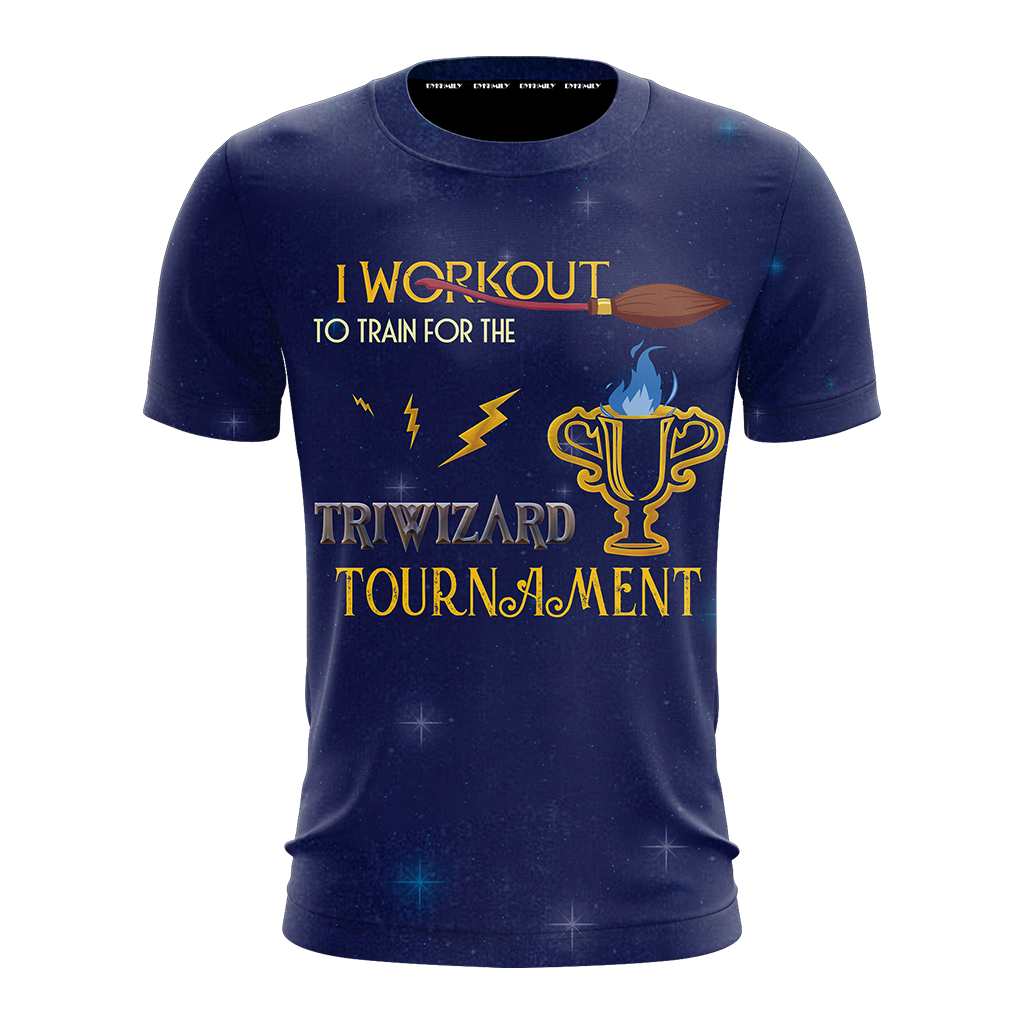 I Workout To Train For The Triwizard Tournament Harry Potter Unisex 3D T-shirt