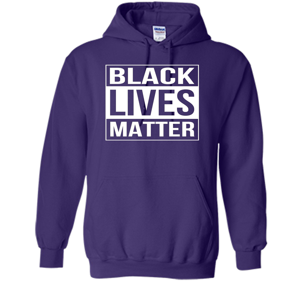 Black Lives Matter Political Protest T-Shirt shirt Purple