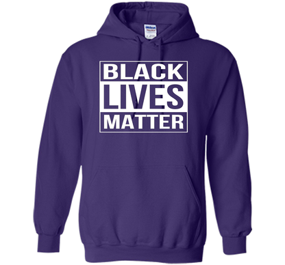 Black Lives Matter Political Protest T-Shirt shirt Purple