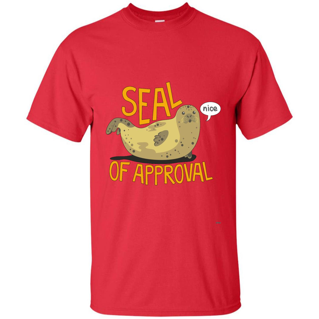Seal Of Approval T-shirt Red