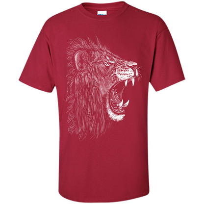 Fearless Tiger T-shirt Cardinal