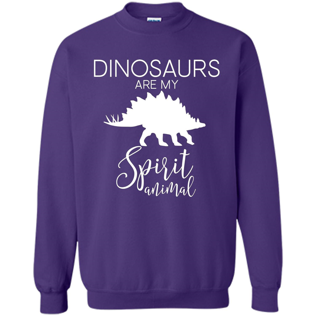 Dinosaur T-Shirt Dinosaurs Are My Spirit Animal Orange