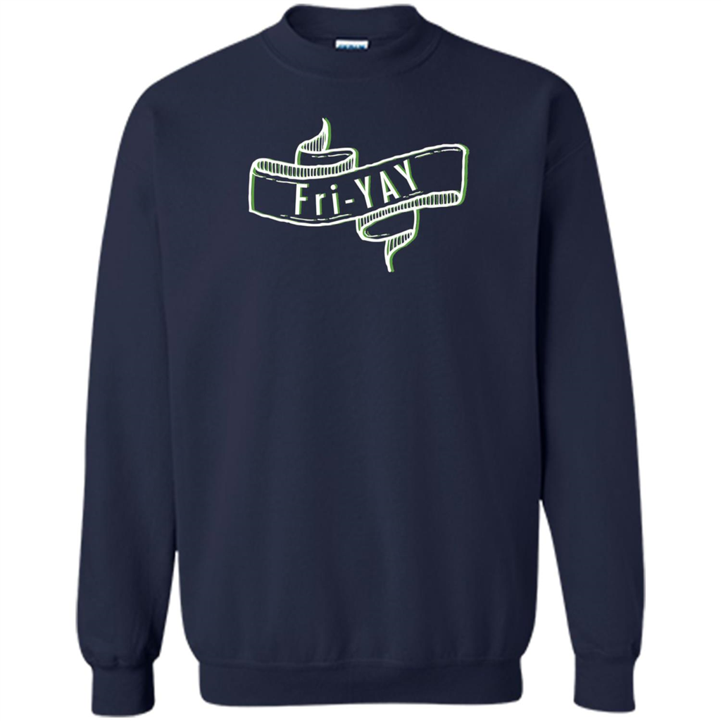 Fri-Yay - Friday T-shirt Navy