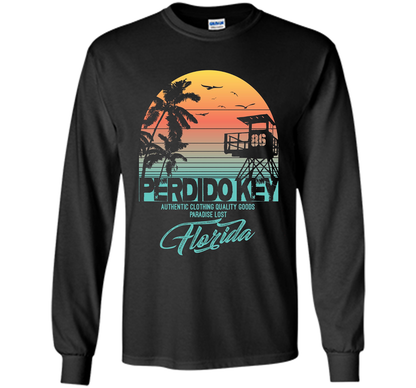 Perdido Key Florida Beach T-shirt Black