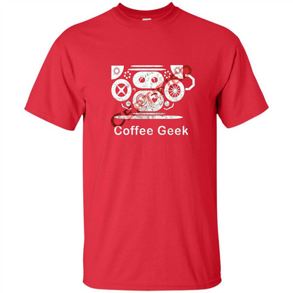 Coffee Lover T-shirt Certified Coffee Geek