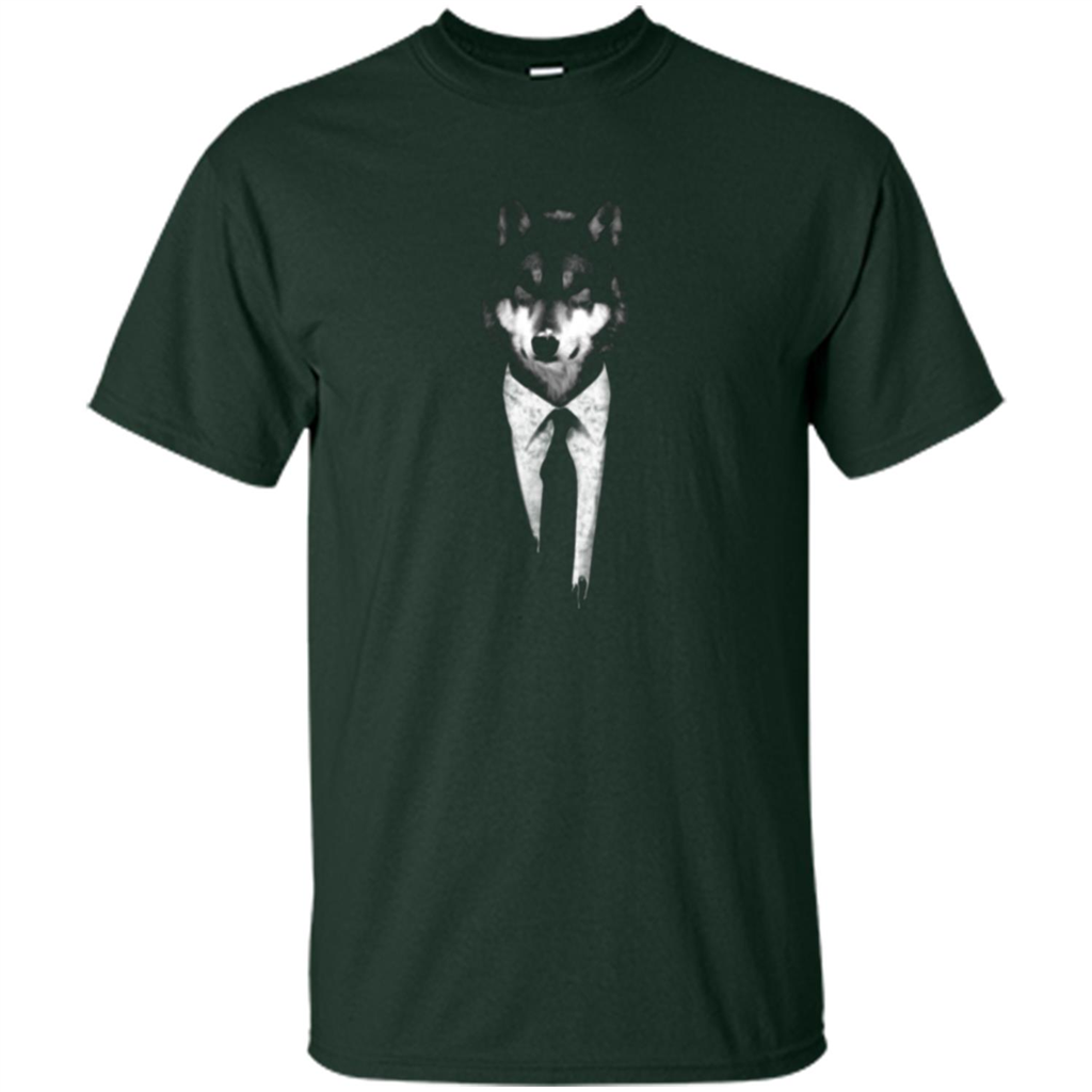 Mr Wolf T-shirt Forest Green