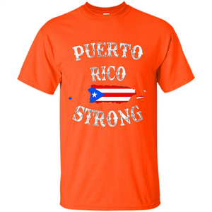 Love Puerto Rico - Puerto Rico Strong Flag T-shirt