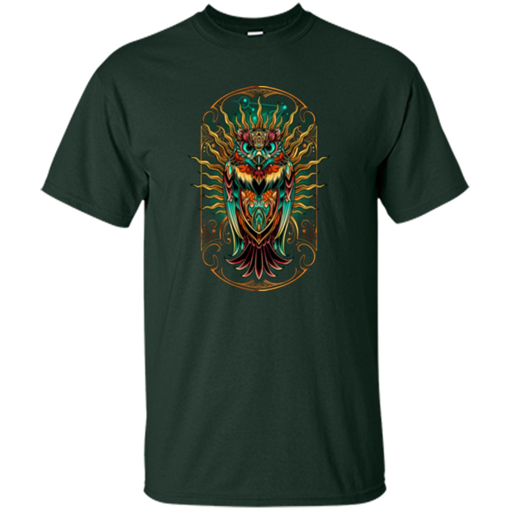 Owl Keeper T-shirt Forest Green