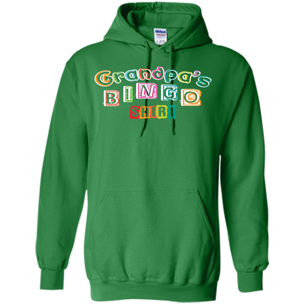 Papa T-shirt GrandpaŠ—Ès Bingo T-shirt Irish Green