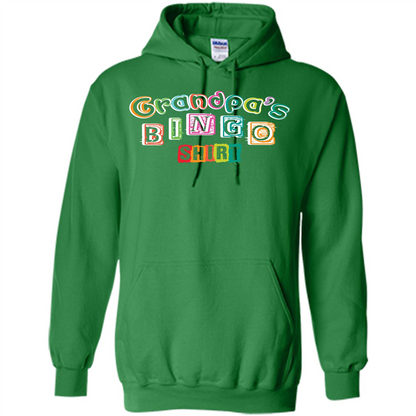 Papa T-shirt GrandpaŠ—Ès Bingo T-shirt Irish Green