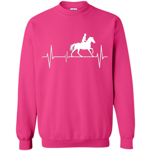 Horse Riding Heartbeat T-shirt