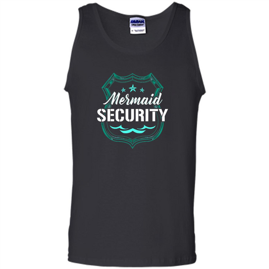 Mermaid Security T-shirt Black