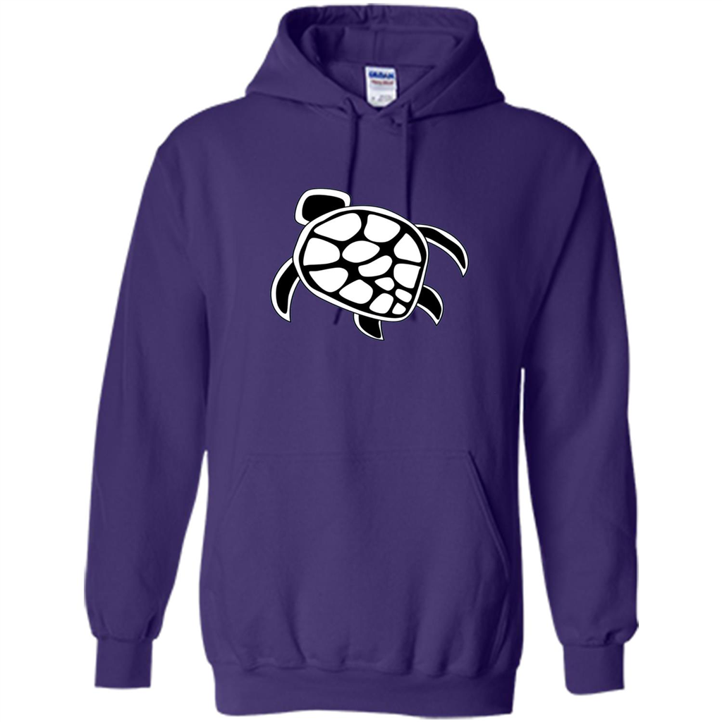Save the Sea Turtles T-shirt Purple