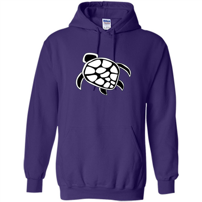 Save the Sea Turtles T-shirt Purple