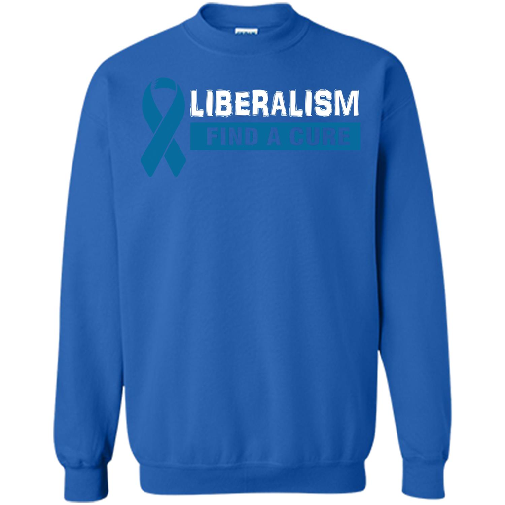 Cancer Awareness T-shirt Liberalism Find A Cure T-shirt Royal