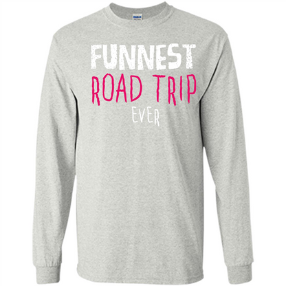Summer. Funnest Road Trip Ever T-shirt Ash