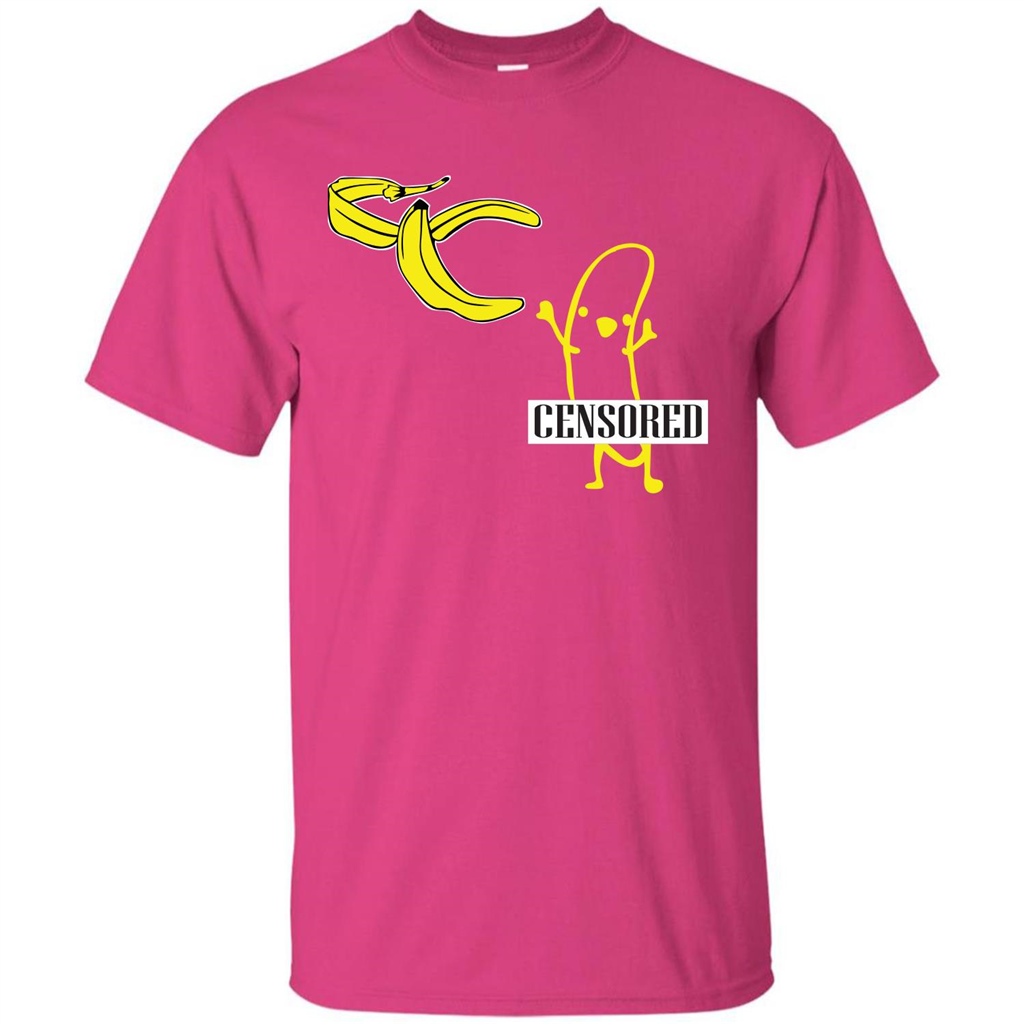 Banana T-shirt Censored T-shirt Heliconia