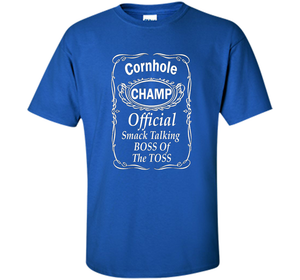 Cornhole Champ Distressed T-shirt