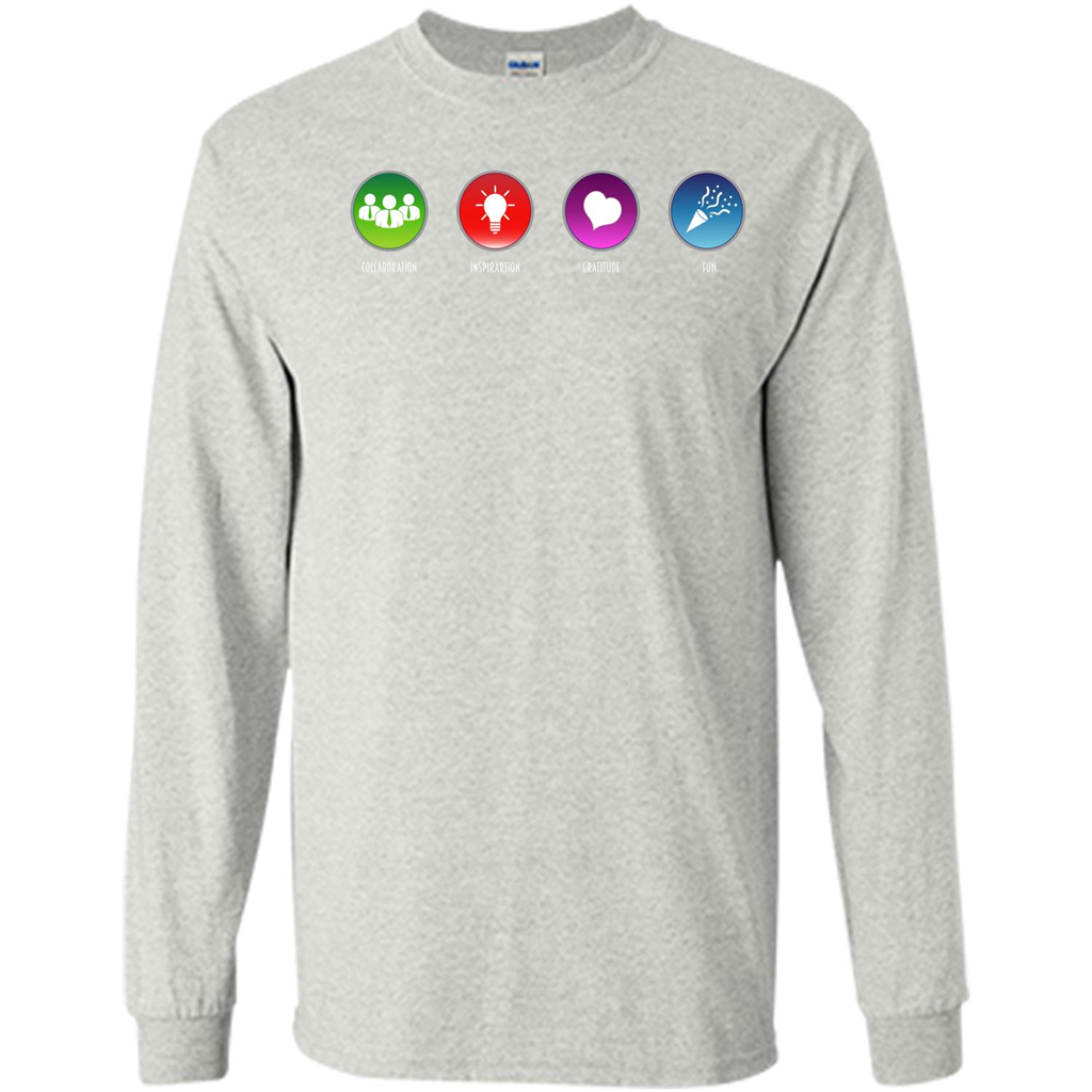 Values Icons T-shirt Ash