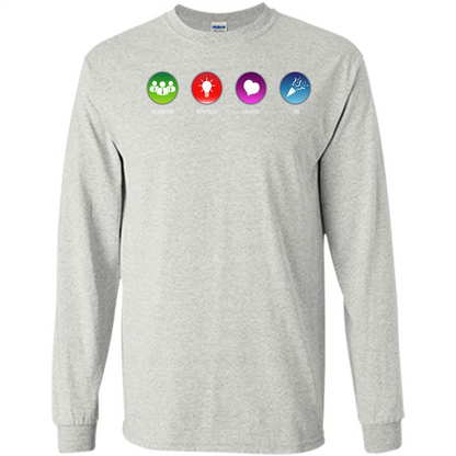 Values Icons T-shirt Ash