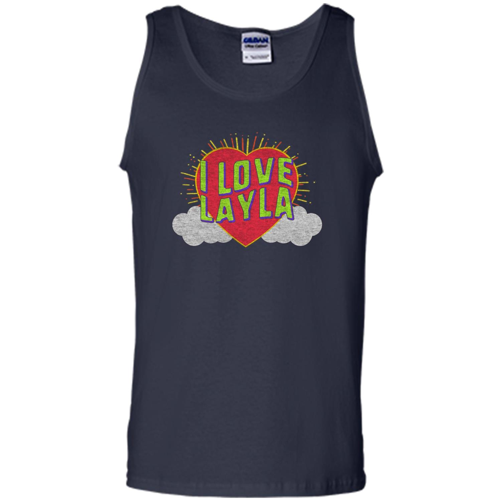 I Love Layla T-shirt Navy