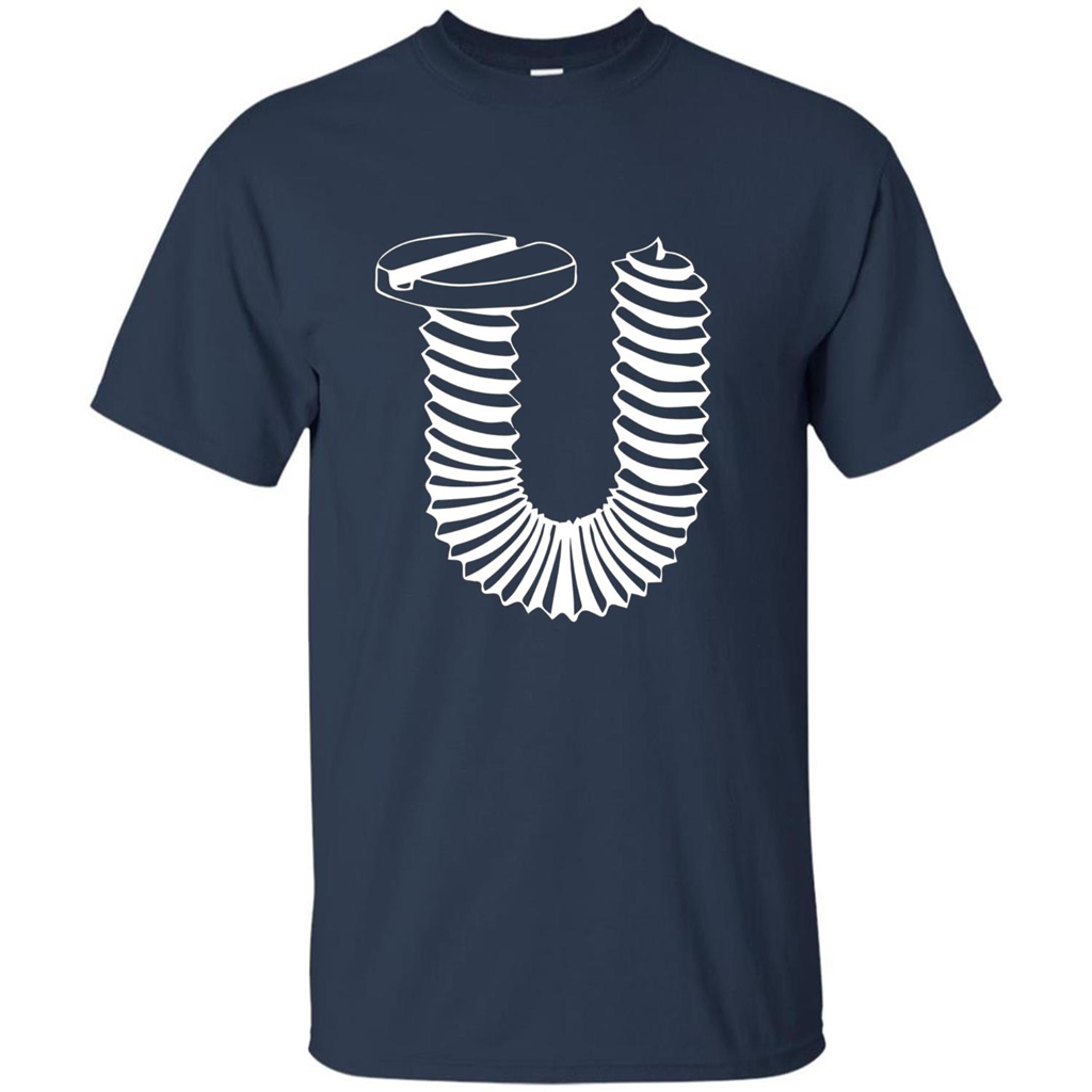 Funny Sarcastic Screw You T-shirt Navy