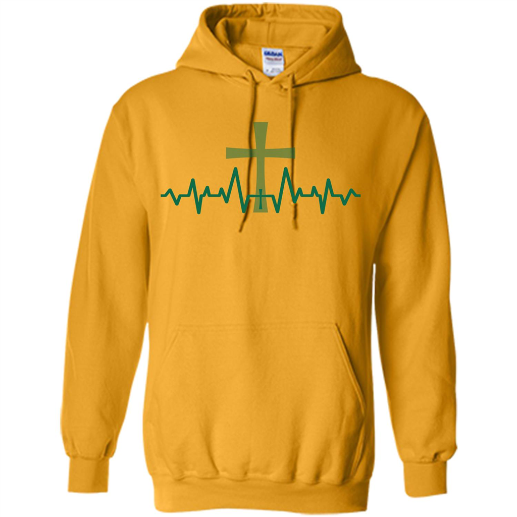 Christian ECG T-shirt Gold