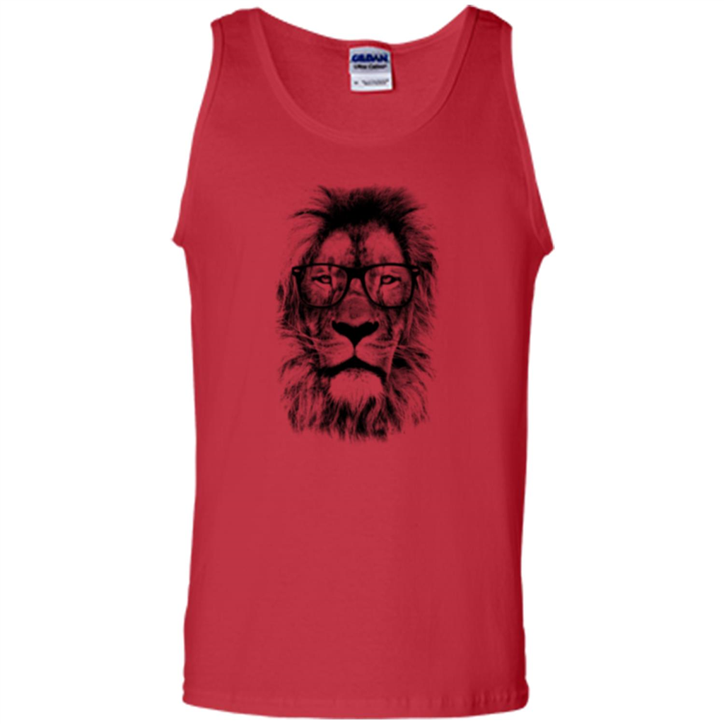The King Lion Of The Library Red