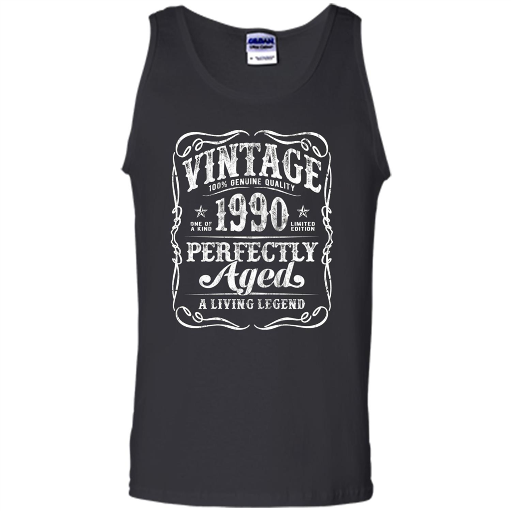 Vintage Legends Made in 1990 T-shirt Black
