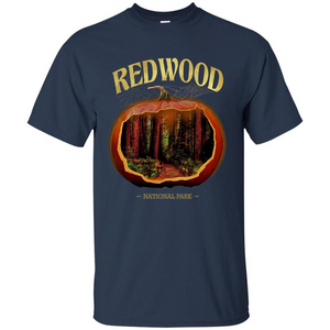 Redwood National Park T-Shirt Halloween Pumpkin