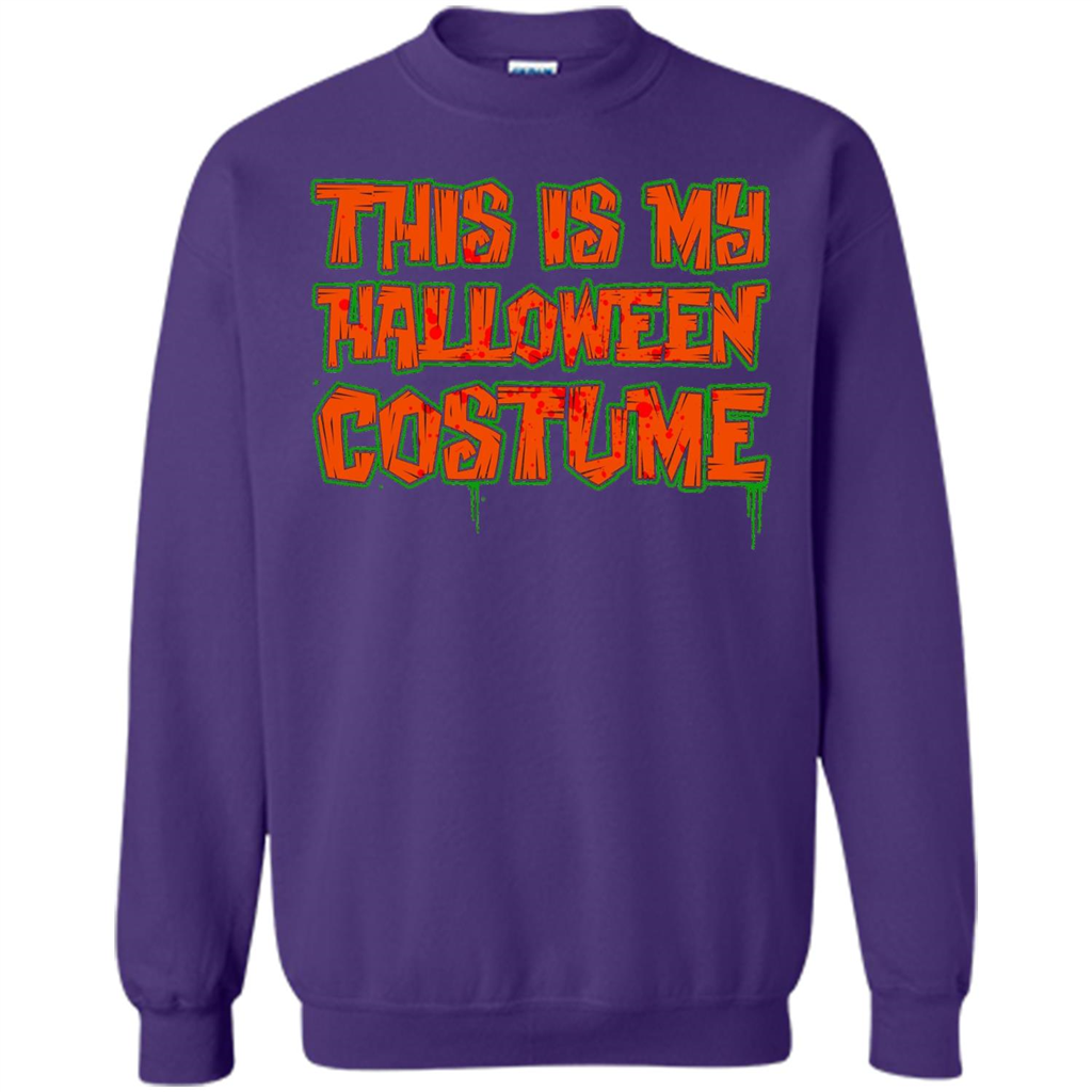 This Is My Halloween Costume T-Shirt Orange