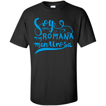 Soyee Una Muy Romana Mentirosa T-Shirt Black