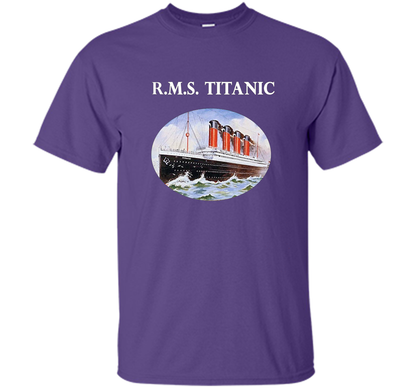 R.M.S. Titanic T-shirt Purple