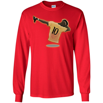 Dabbing Soccer T-shirt Red