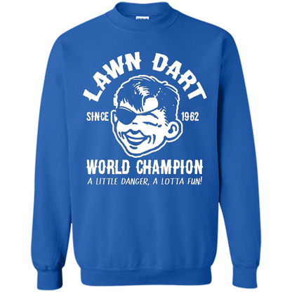 Lawn Dart Since 1962 World Champion Backyard Game T-shirt Royal
