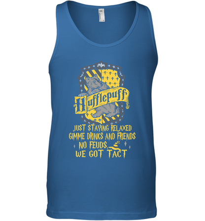 Harry Potter Quotes Hufflepuff Tank Top Tank Top Royal