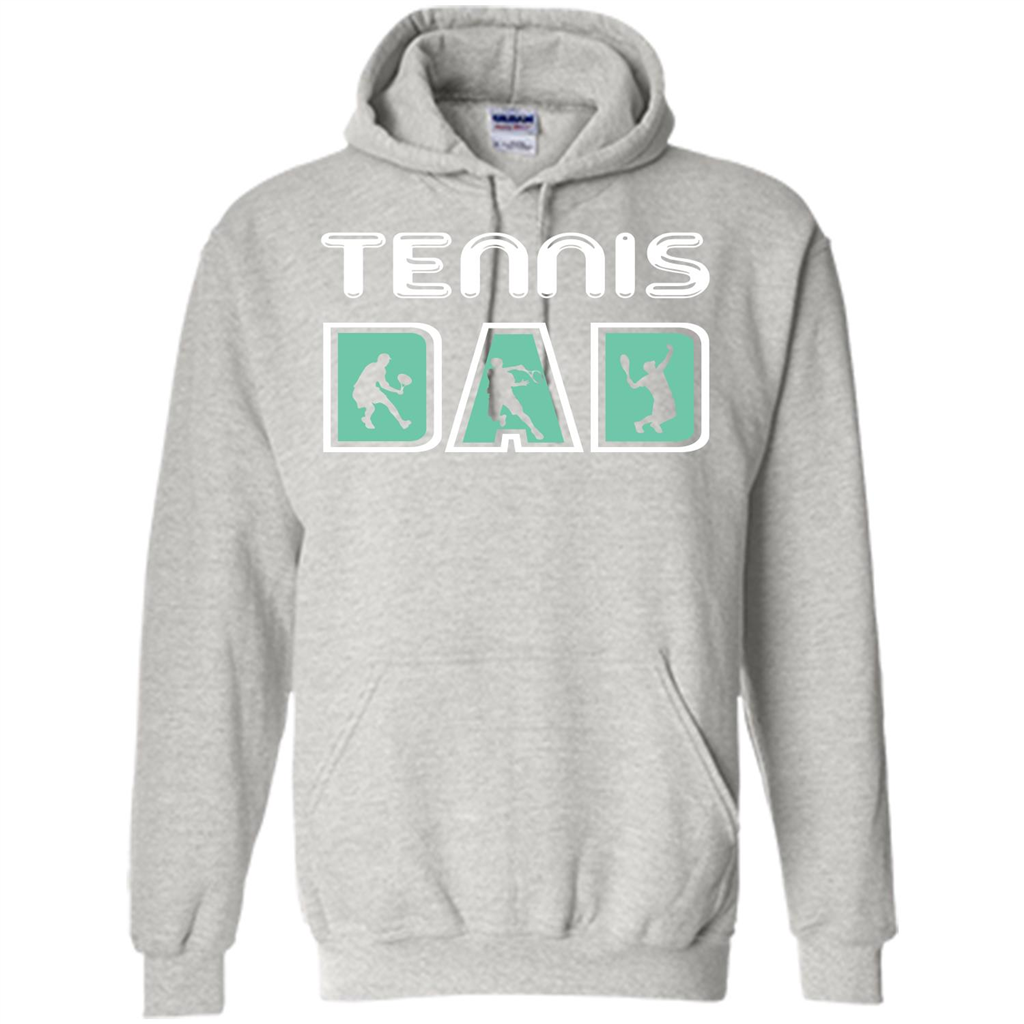 Tennis Lover T-shirt Tennis Dad Ash