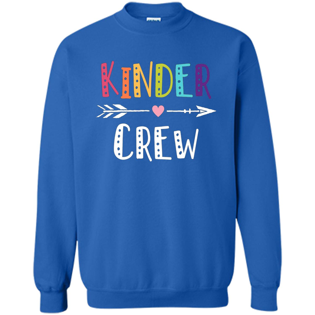 Kinder Crew Kindergarten Teacher T-Shirt School Day T-shirt Royal
