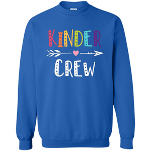 Kinder Crew Kindergarten Teacher T-Shirt School Day T-shirt