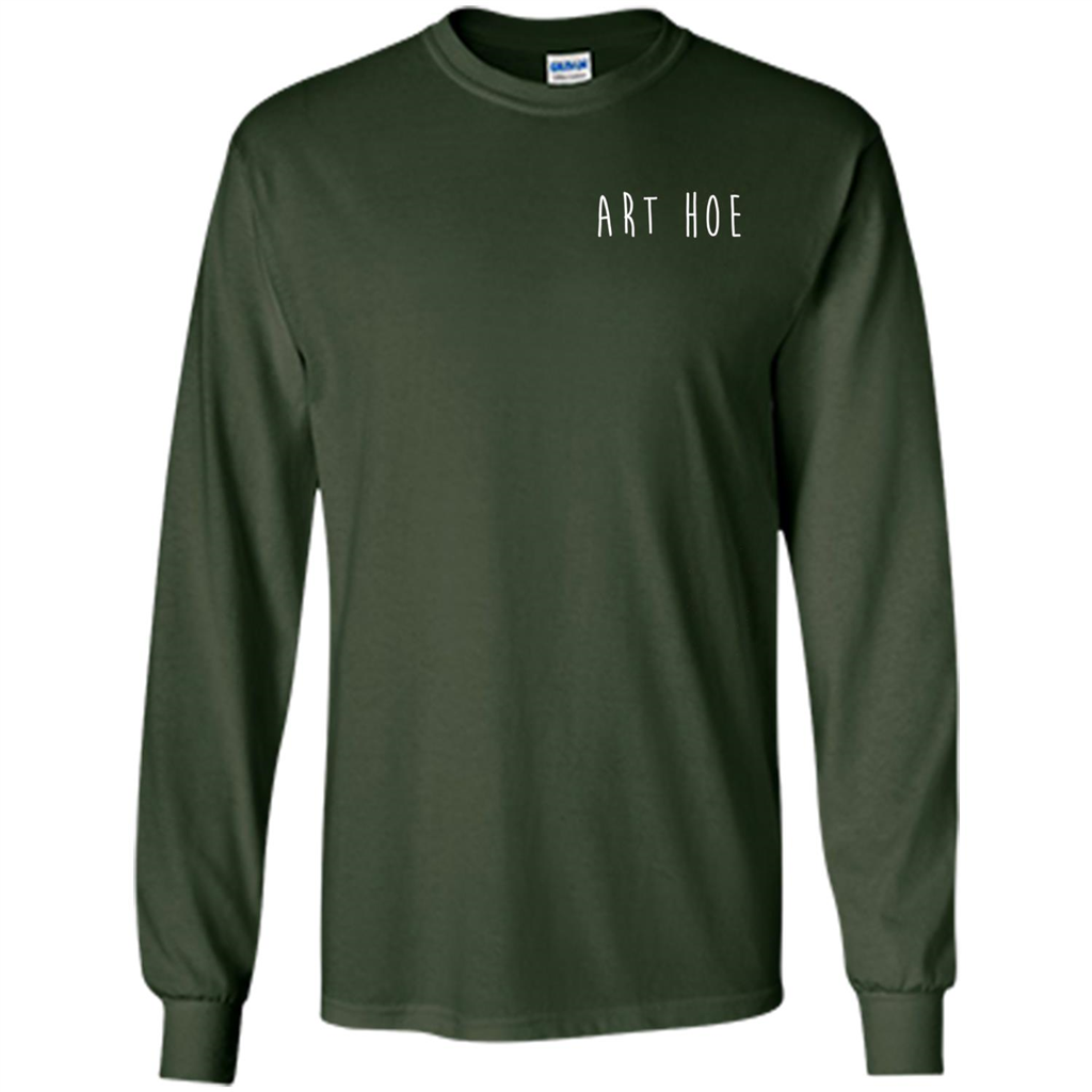 Art Hoe T-shirt Forest Green
