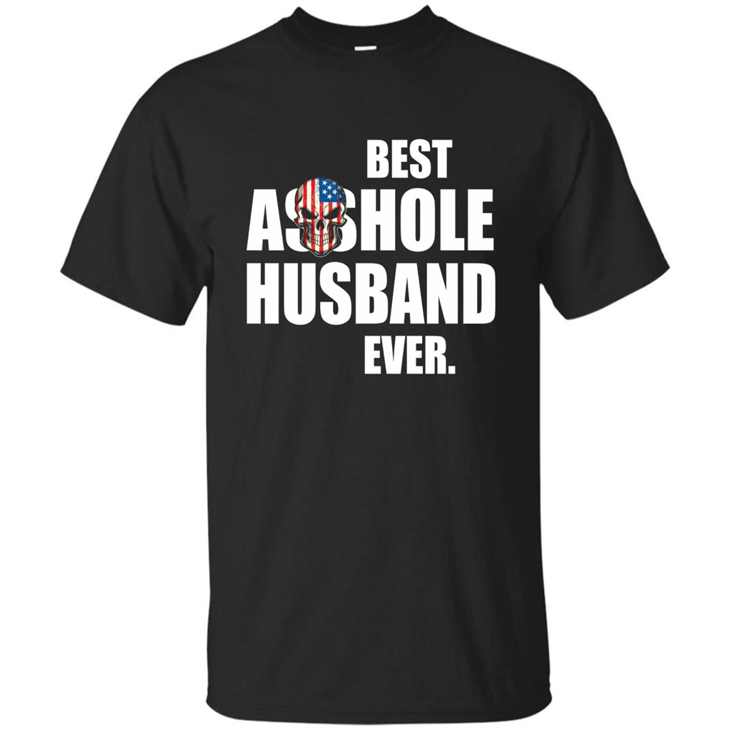 Best Asshole Husband Ever T-shirt Black