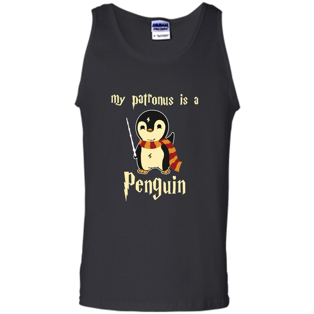 Penguin T-Shirt My Patronus Is A Penguin Hot 2017 T-Shirt Black