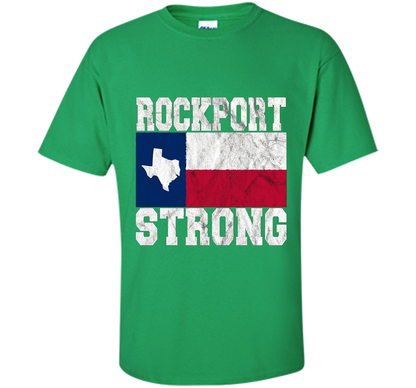Rockport Strong, Rockport Pride, Rockport Texas T-shirt Irish Green