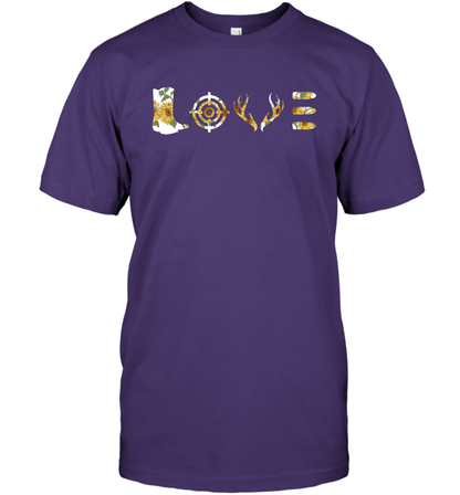 Hunting Girls Sunflower Shirt T-Shirt T-Shirt Purple