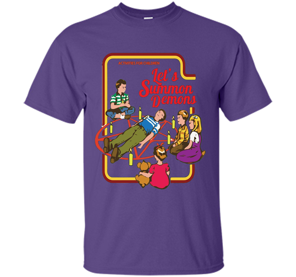 Let's Summon Demons T-Shirt Purple