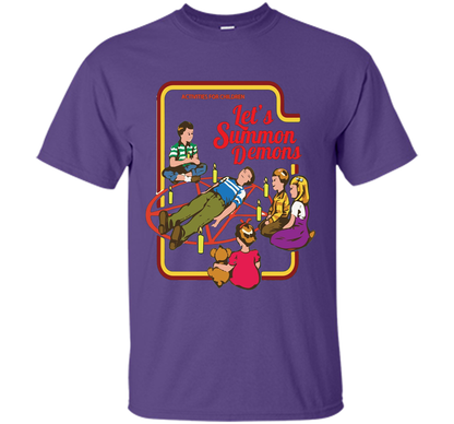 Let's Summon Demons T-Shirt Purple
